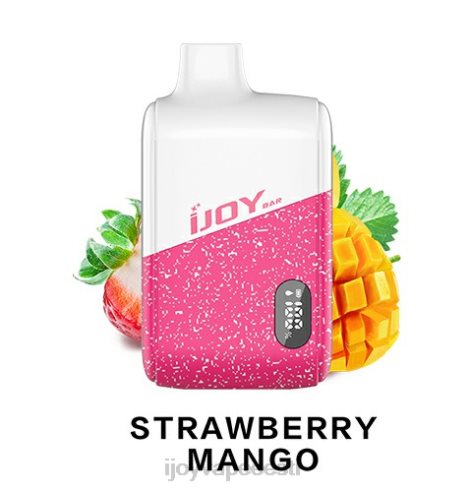 iJOY vape flavors - iJOY Bar IC8000 ühekordselt kasutatavad 4X48HF194 maasika mango